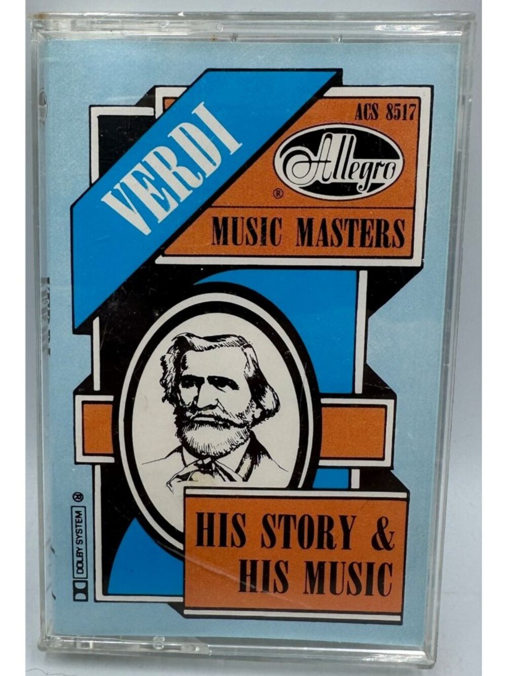 Giuseppe Verdi His Story & His Music Educational Cassette Allegro Music Masters